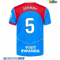 Maglie da calcio Atletico Madrid Johnny Cardoso #5 Terza Maglia 2025-26 Manica Corta